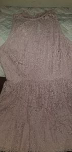 Express pink dress